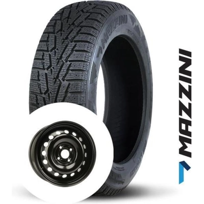MAZZINI WINTER tire mounted on steel wheel (195/65R15) pa1