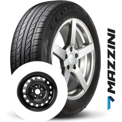 MAZZINI ALL season tire mounted on steel wheel (205/65R16) pa1