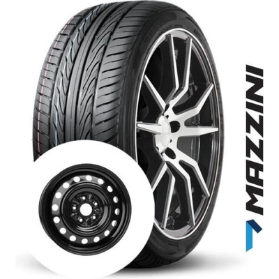 MAZZINI ALL season tire mounted on steel wheel (215/55R16) pa1