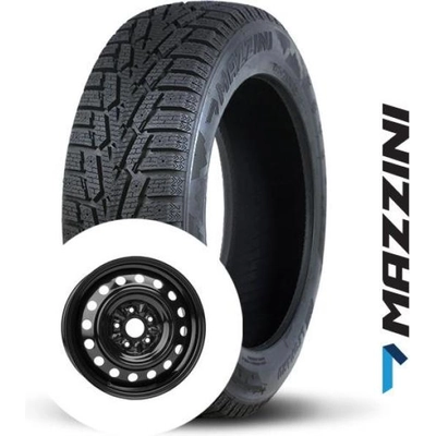 MAZZINI WINTER tire mounted on steel wheel (215/60R16) pa1