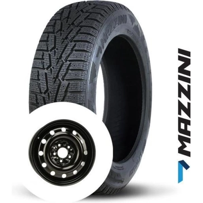 Pneu MAZZINI HIVER mont� sur roue acier (205/55R16) pa1