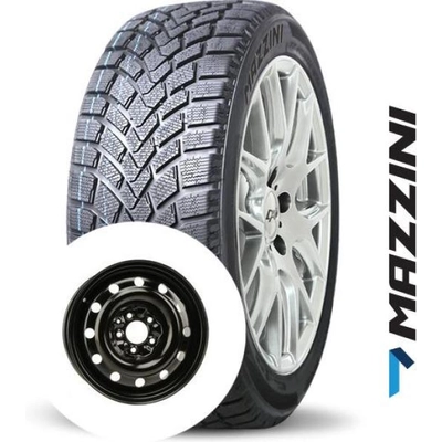 Pneu MAZZINI HIVER mont� sur roue acier (215/55R16) pa1