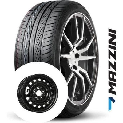MAZZINI ALL season tire mounted on steel wheel (195/50R16) pa1