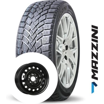 MAZZINI WINTER tire mounted on steel wheel (195/55R16) pa1