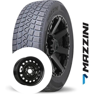 Pneu MAZZINI HIVER monté sur roue acier (215/70R16) pa1