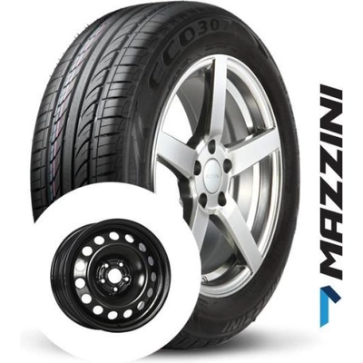 MAZZINI ALL season tire mounted on steel wheel (225/60R16) pa1