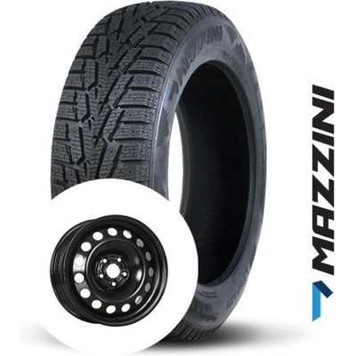 MAZZINI WINTER tire mounted on steel wheel (215/60R16) pa1