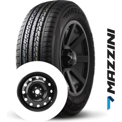 MAZZINI ALL season tire mounted on steel wheel (215/60R17) pa1
