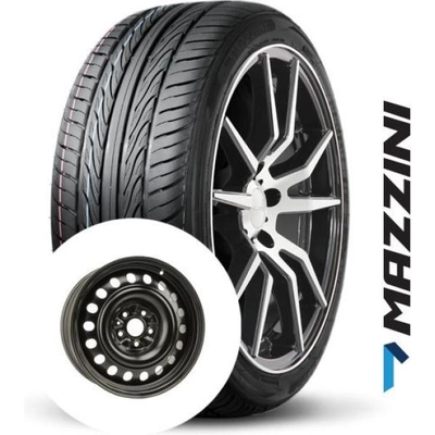 MAZZINI ALL season tire mounted on steel wheel (235/50R17) pa1