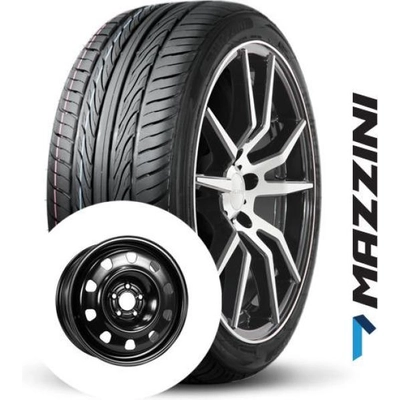 MAZZINI ALL season tire mounted on steel wheel (205/45R17) pa1