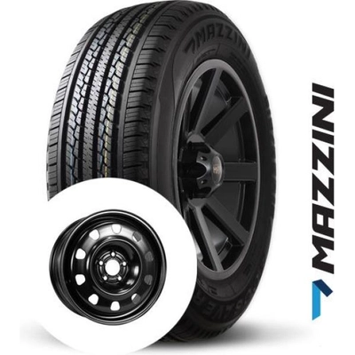 MAZZINI ALL season tire mounted on steel wheel (215/60R17) pa1