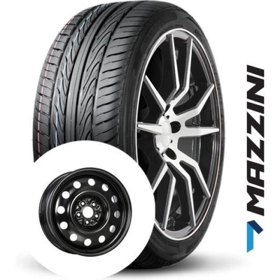 MAZZINI ALL season tire mounted on steel wheel (225/40R18) pa1