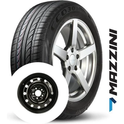 MAZZINI ALL season tire mounted on steel wheel (185/55R16) pa1