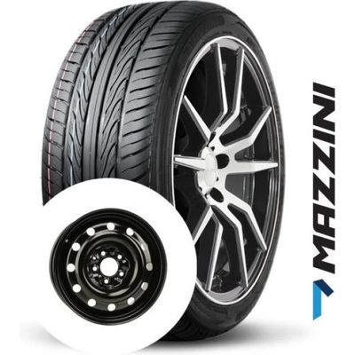 MAZZINI ALL season tire mounted on steel wheel (195/50R16) pa1