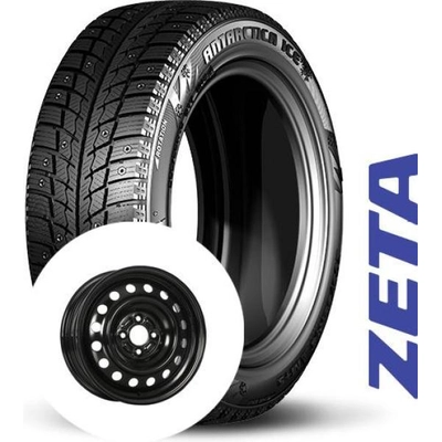 ZETA WINTER tire mounted on steel wheel (195/60R15) pa1