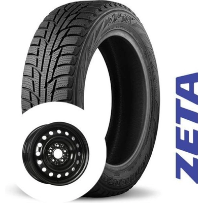 ZETA WINTER tire mounted on steel wheel (215/70R16) pa1