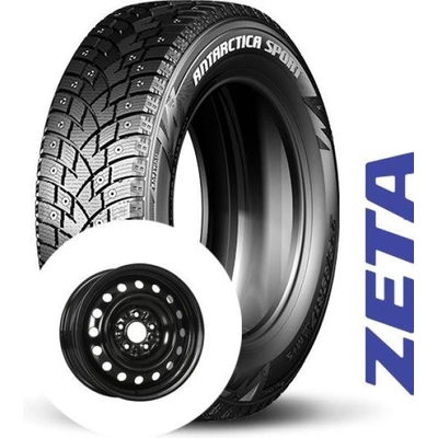 ZETA WINTER tire mounted on steel wheel (215/70R16) pa1