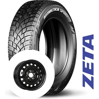 ZETA WINTER tire mounted on steel wheel (225/75R16) pa1