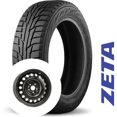 Pneu ZETA HIVER monté sur roue acier (215/60R17) pa1