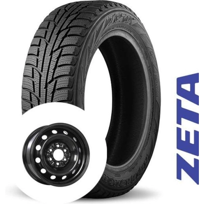 ZETA WINTER tire mounted on steel wheel (215/60R17) pa1