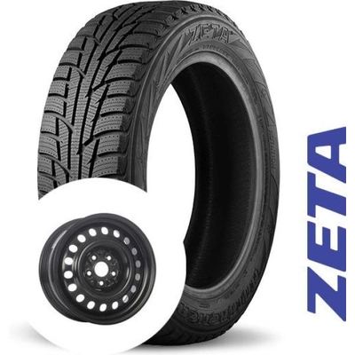 ZETA WINTER tire mounted on steel wheel (215/60R17) pa1