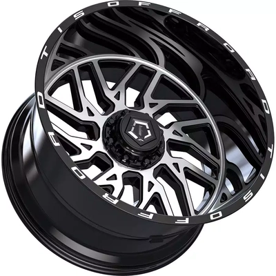 544 Gloss Black - Machined Face Wheel by TIS WHEELS (20x10 -25mm) pa32