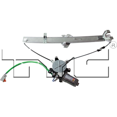 Window Reg With Motor by TYC - 660056 pa2