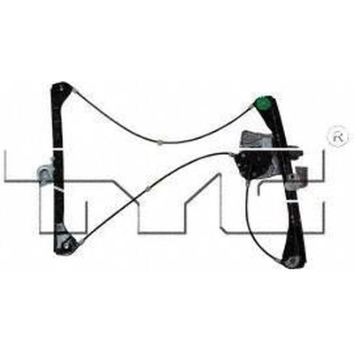 Window Reg With Motor by TYC - 660169 pa2
