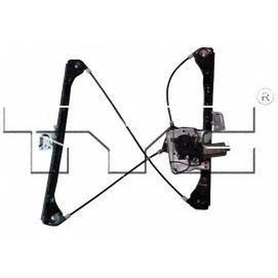 Window Reg With Motor by TYC - 660171 pa2