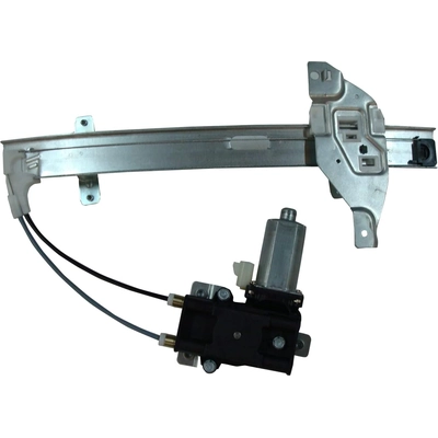 TYC - 660212 - Rear Driver Side Power Window Regulator and Motor Assembly pa5