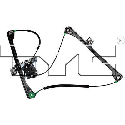 Window Reg With Motor by TYC - 660263 pa2
