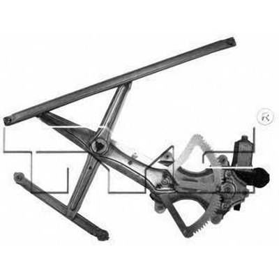 Window Reg With Motor by TYC - 660299 pa1
