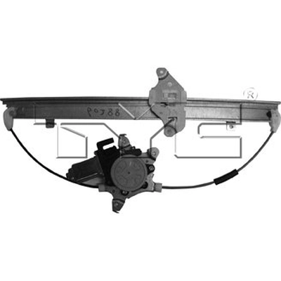 Window Reg With Motor by TYC - 660316 pa1