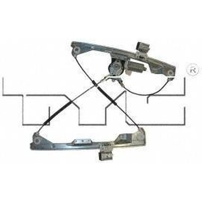 Window Reg With Motor by TYC - 660353 pa2