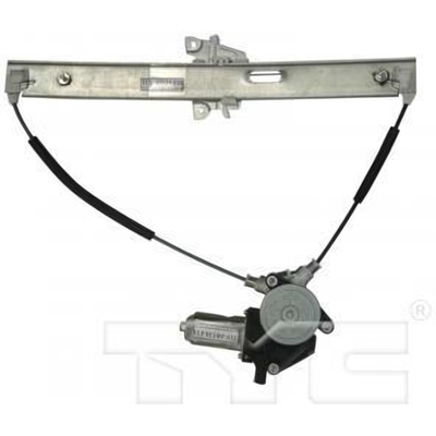 Window Reg With Motor by TYC - 660419 pa5