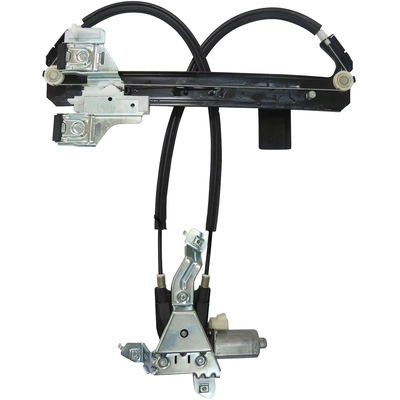 TYC - 660544 - Rear Driver Side Power Window Regulator and Motor Assembly l pa2