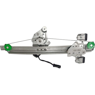 TYC - 660664 - Rear Driver Side Power Window Regulator and Motor Assembly pa1