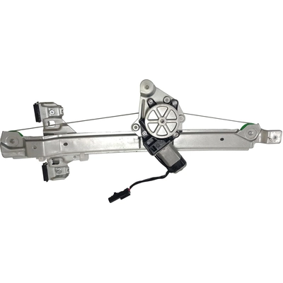TYC - 660664 - Rear Driver Side Power Window Regulator and Motor Assembly pa2