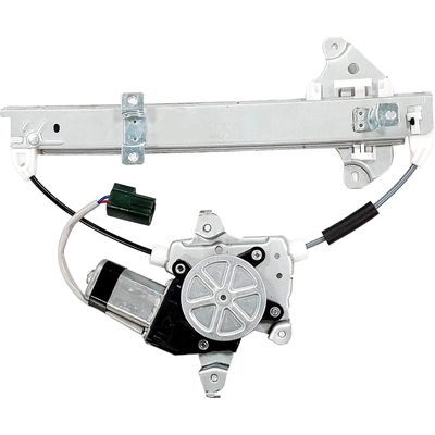 TYC - 660685 - Rear Passenger Side Power Window Regulator and Motor Assembly pa4