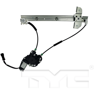 TYC - 660729 - Front Passenger Side Power Window Regulator and Motor Assembly pa1