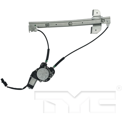 TYC - 660730 - Front Driver Side Power Window Regulator and Motor Assembly pa1