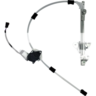 TYC - 660731 - Front Passenger Side Power Window Regulator and Motor Assembly pa5
