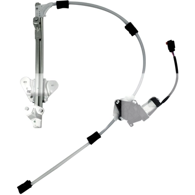 TYC - 660732 - Front Driver Side Power Window Regulator and Motor Assembly pa1