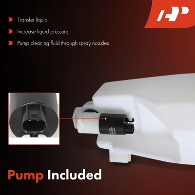 Windshield Washer Tank Assembly by SHERMAN PARTS - NIVERS20A-600W-0 pa2