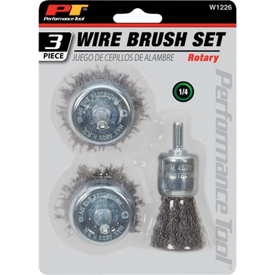Wire Brush by PERFORMANCE TOOL - W1226 pa2