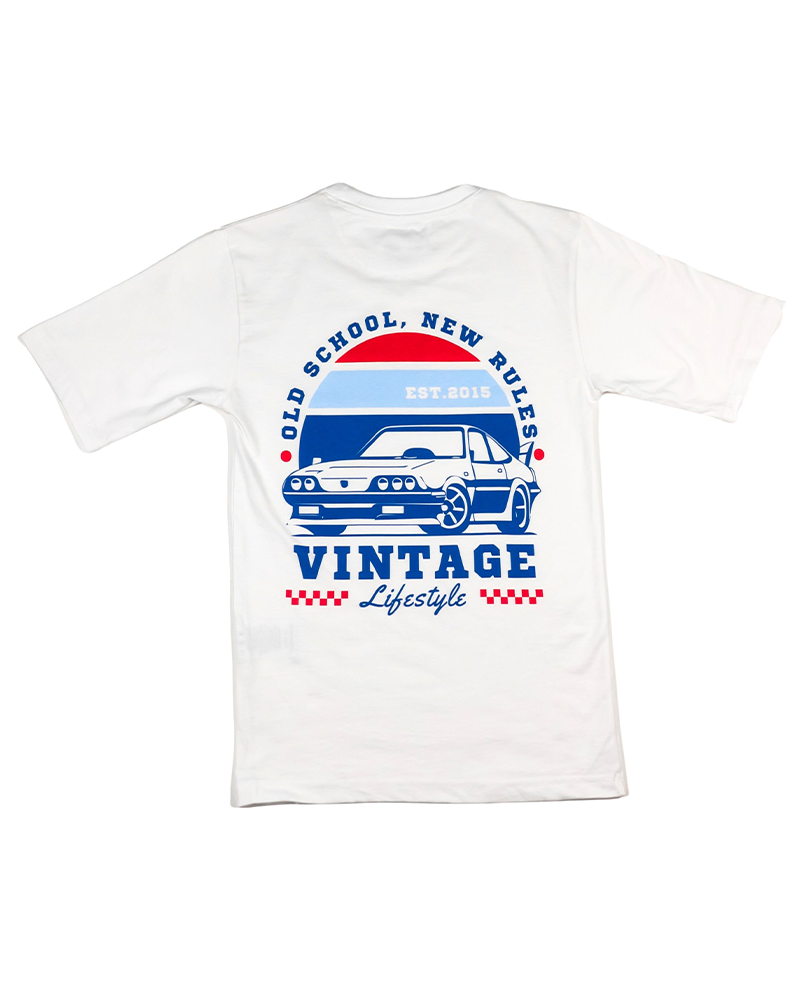 Women's Vintage Car Lifestyle T-shirt