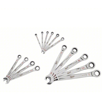 MILWAUKEE - 48-22-9416 - Ratcheting Combination Wrench Set pa3