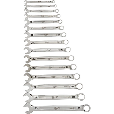 MILWAUKEE - 48-22-9515 - Combination Wrench Set-Metric pa7