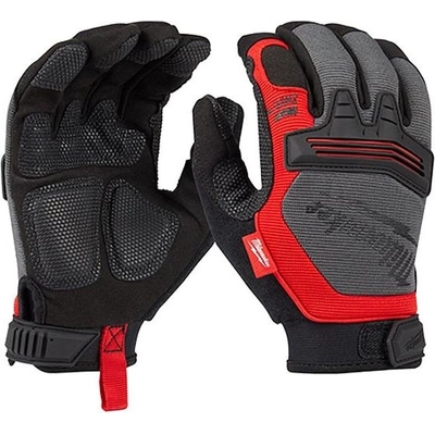 X-Large Demolition Red/Black/Gray General Purpose Gloves by MILWAUKEE - 48-22-8733 pa2