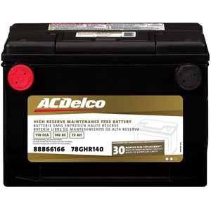 ACDELCO - 78GHR140 - Car - Battery Group Size 78 - 790 CCA